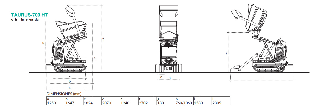 minidumper dimensiones